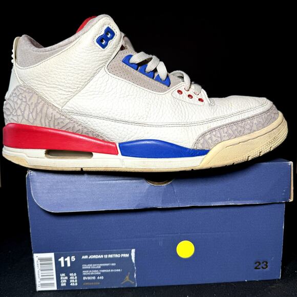 Size 11.5 - Nike Air Jordan 3 Retro International Flight Men's Shoes